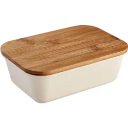 Kooshty Natura Bamboo Fibre Lunch Box Unbranded Closed